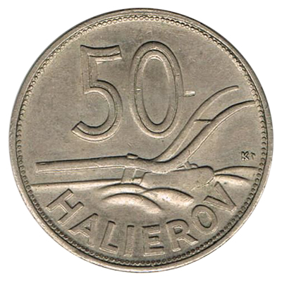 Česko a Slovensko / Slovenský štát 1939-1945 / 50 Halier (50 h) 1940