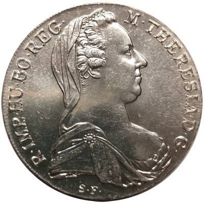 Novovek (1492 - 1918) / Mária Terézia (1740-1780) / Toliar levantský 1780 S.F. novoražba