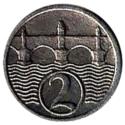 Česko a Slovensko / ČSR 1918-1939 / 2 Haléř (2 h) 1923